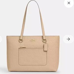 Coach Station Tote Bag In Signature Leather